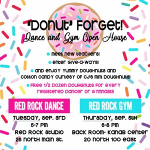 DONUT forget about our Open House